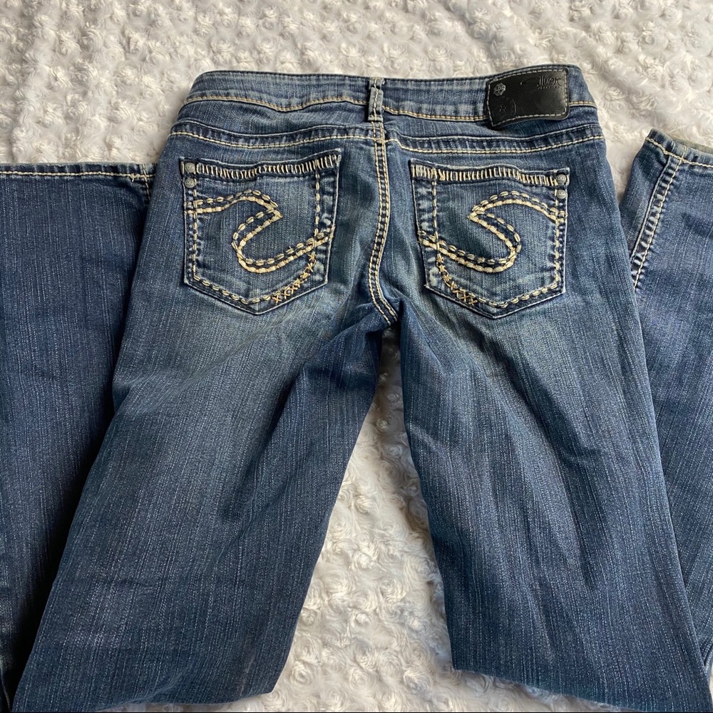 SILVER GIRL JEANS AIKO BOOTCUT SZ 27/31